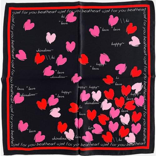 New 2021 Brand 100% Pure Silk Scarf Women Neck Hair Hijab Foulard Poncho Headband Fashion Print Neckerchief Scarves Bandana