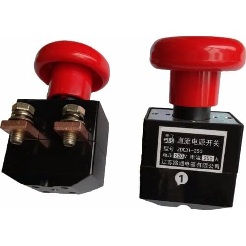 1pc 220V 250A Electric Forklift Parts Direct-current Power Supply Switches Emergency Stop Switch Direction Switch ZDK31-250