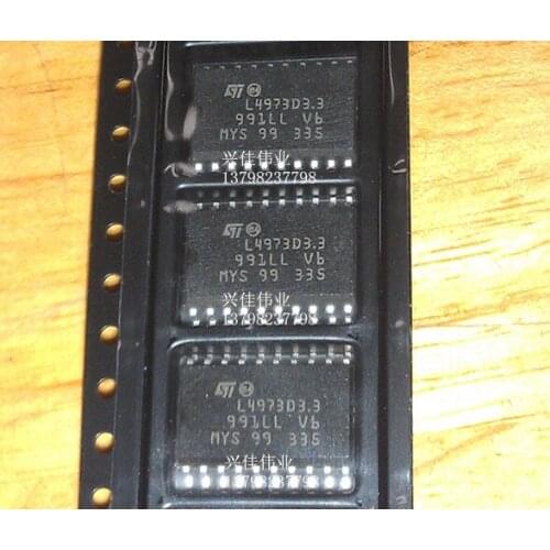 10PCS New L4973D3.3 L4973D SOP-20 3.5A step-down switching regulator