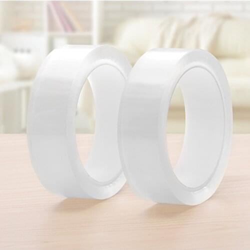 1M/2M/3M/5M Nano Tape Double Sided Tape Transparent NoTrace Reusable Waterproof Adhesive Tape Cleanable Home Wall stickers Tapes