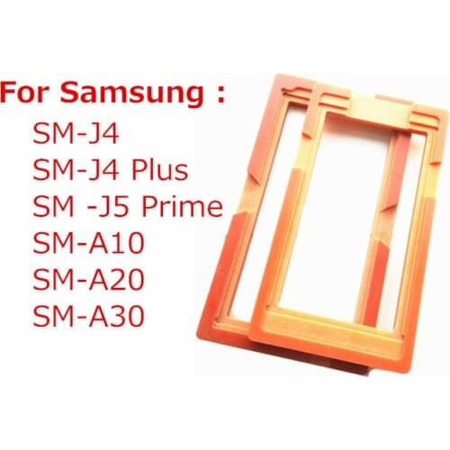 6pcs/Lot Glue LCD Alignment Mould Mold Holder For Samsung J4 Plus J5 Prime A10 A20 A30