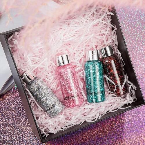 Face Glitter Bodies Cosmetic Glitter Paillette Sparkling Decoration Glitter for Festival Ball Party Christmas Festival Decor