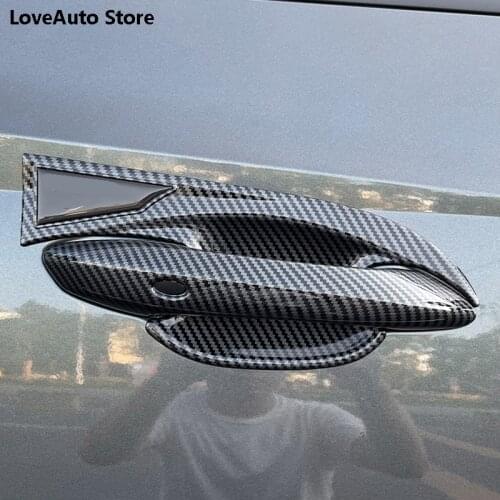 For Hyundai Tucson NX4 2021 2022 Car Door Handle Cover Body Pull Bowl Frame Chrome Exterior Decoration Cover Accessories