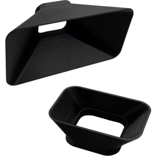 For Go Pro Hero 9 Lens Cover Sunshade Sun Hood Cover Protective Sun Shade Against Light Flares AntiGlare for Go Pro Hero 9 Black