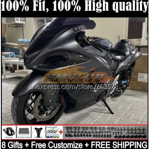 Injection For SUZUKI GSXR1300 Hayabusa 2008 2009 2010 2011 2012 2013 21CL.305 glossy grey GSXR 1300 CC 14 15 16 17 18 19 Fairing