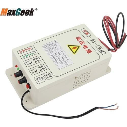 Maxgeek CX-300A 300W High Voltage Power Supply Electrostatic Field Output 5KV~30KV For Oil Fume Purifiers