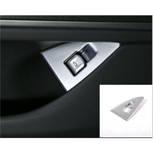 Rear Tailgate Switch Button Cover For BMW 7 Series G11 G12 2016-2019 ABS Silver