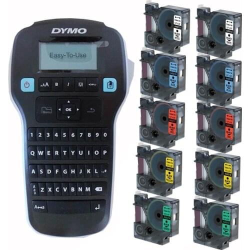 DYMO LM160 label machine English hand-held portable label printer LMR-160 stickers label printer 45013 45016 45017 45018 45019