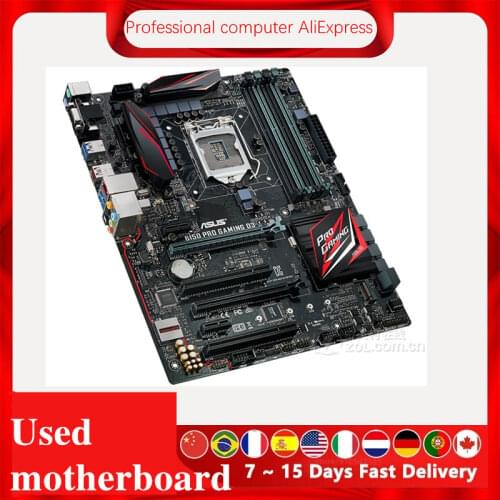 For Asus B150 PRO GAMING D3 Desktop Motherboard Socket LGA 1151 DDR3 B150 SATA3 USB3.0 Motherboard