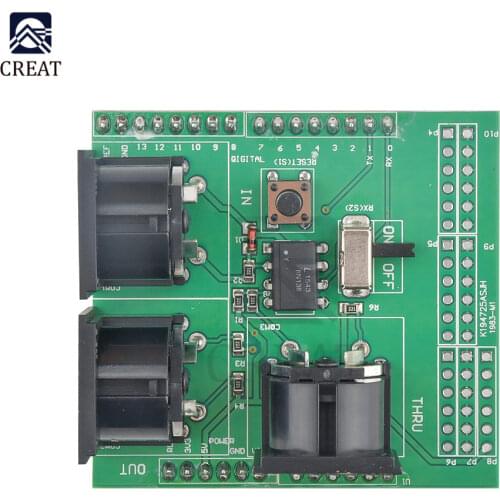 MIDI Shield Musical Breakout Board Instrument Digital Interface Adapter Plate for Arduino Adapter Board Module