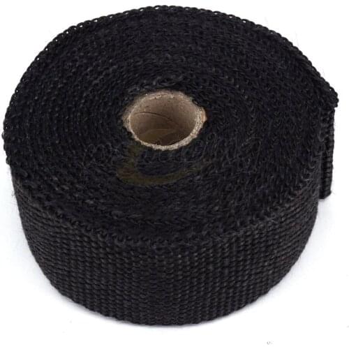 Motorcycle 10M Length Fiberglass Exhaust Heater Pipe Heat Wrap Tape With Ties For KTM CRF CR YZ YZF WR WRF KX KLX RM RMZ
