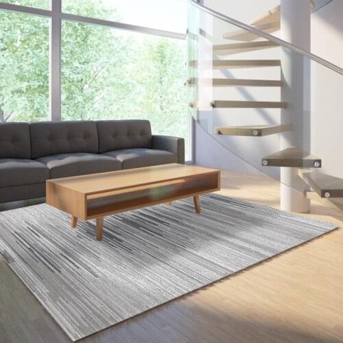 Reese Velvet Lint Free Soft Carpets Living Room Simple And Plain Abstract Decoration Area Rugs Bedroom Anti Slip Bottom Washable