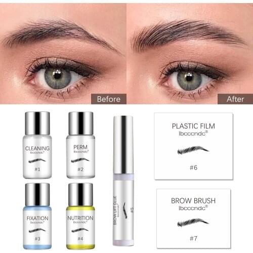 New Brow Lamination Kit Safe Perming Brow Lift Set Eyebrow Lifting Eyebrow Enhancer Brows Styling Beauty Salon Home Use Makeup