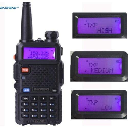 Mini two way radio amateur UV5R baofeng uv 5r 8w for two way ham radio cb dual band VHF UHF portable radio walkie talkie 10 km