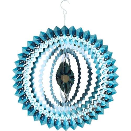 Wind Spinner Stainless Steel Metal Wind Catcher Wind Chime Rotating Wind Chime Hang Decoration Spinner Ornament