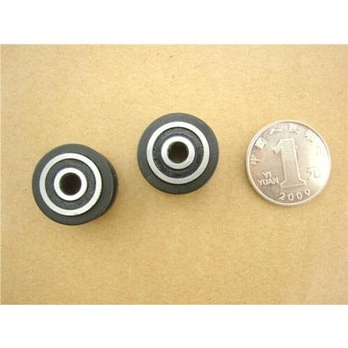 High quality polyformaldehyde POM coated ball bearings 625zz embedded bearing +H type Total Diamater: 5*21.3*12.5mm