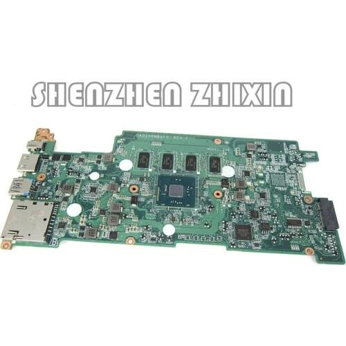 Yourui FOR Acer Chromebook C738T CB5-132T Laptop Motherboard N3160/N3060 CPU 4GB RAM 16G SDD NB.G5511.00D NBG551100D DA0ZHRMB6F0