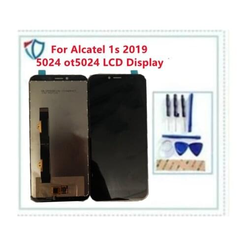 5.5" For Alcatel 1s 2019 5024 ot5024 LCD Display + Touch Screen Panel Replacemen
