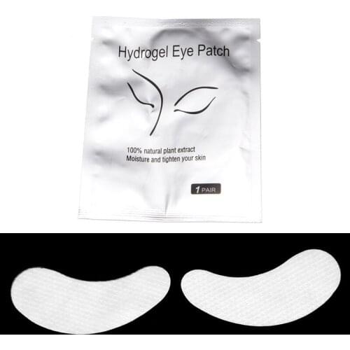 1 Pair Beauty Eyelash Pad Gel Patch Lint Free Lash Extension Eye Mask