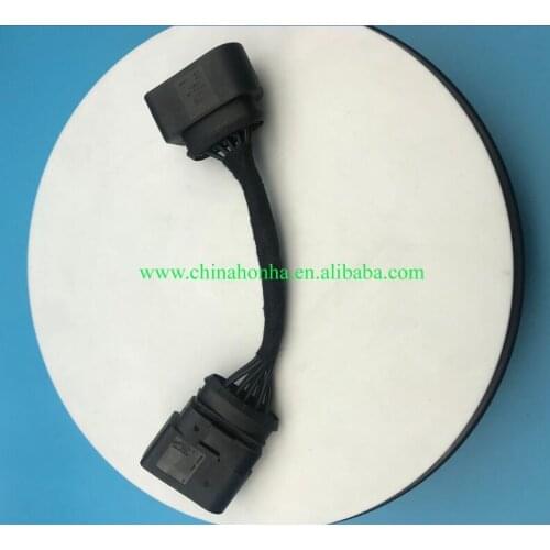 10 Pin To 10 Pin Male Female Headlight Plug Headlamp Connector With Pigtail