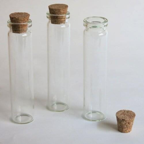1000 x 13ml Small Clear Empty Glass Bottle with Wood Cork 13cc Glass Sample Vials 18*80*12.5mm Cork Stopper Glass Container