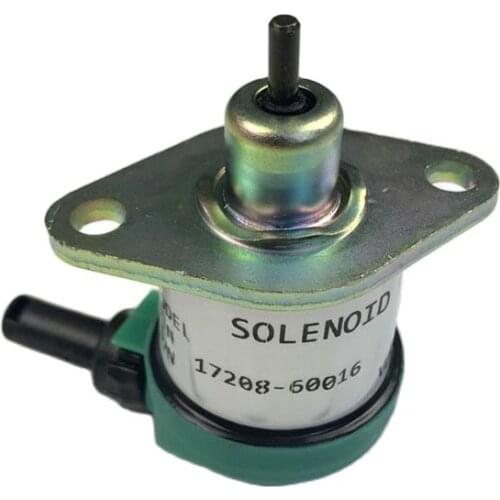 17208-60016 Flameout Switch Repair Replacement Solenoid DC12V Fuel Shut Off Solenoid 17208-60016 Fits V1205 V1305 D1005 D1105