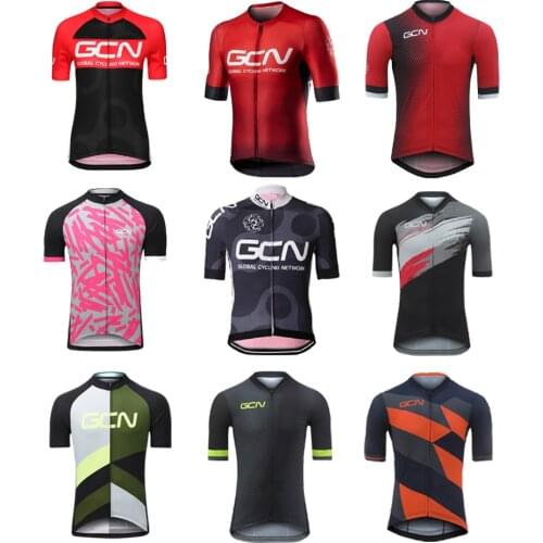 2021 Gcn Team Cycling Jersey Quick dry Short Sleeve Bike Wear Clothing Mtb Jersey Triathlon Maillot Ciclismo Hombre Summer
