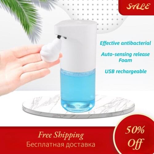 Automatic Hand Sanitizer Machine Intelligent Sensor Soap Dispenser Contact-free Household Automatic Foaming Mobile Phone Washing