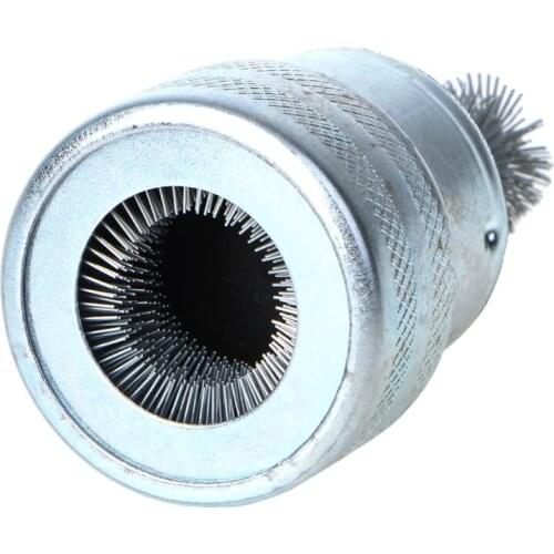 Car Vehicle Silver Battery Post Terminal Cleaner Tool Stainless Steel Brush H8WE