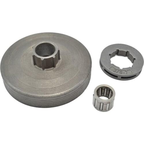 Chain Saw 3/8-7T Rim Sprocket With Chainsaw Clutch Drum For 45Cc 52Cc 58Cc Gasoline Engineg Parts Replacement CNIM Hot