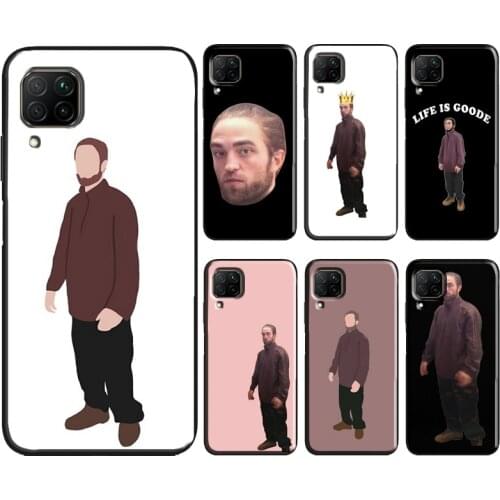 Robert Pattinson Standing Meme Case For Huawei Mate 20 Lite P Smart 2019 2021 Cover For Huawei P20 Lite P40 P30 Pro Case