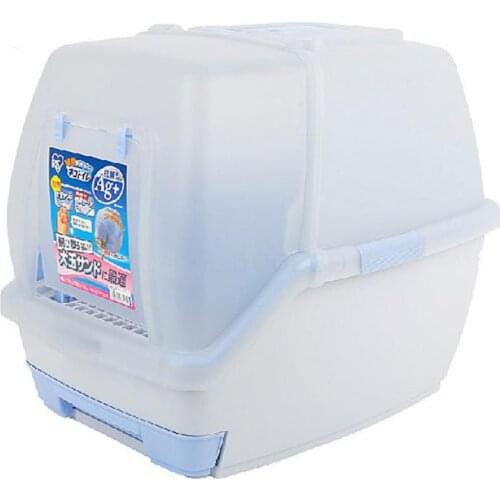 Double Layer Cat Sand Pot Fully Closed Alice Cat Toilet Cat And Cat Dung Pot Extra Large Anti-splash Supplies