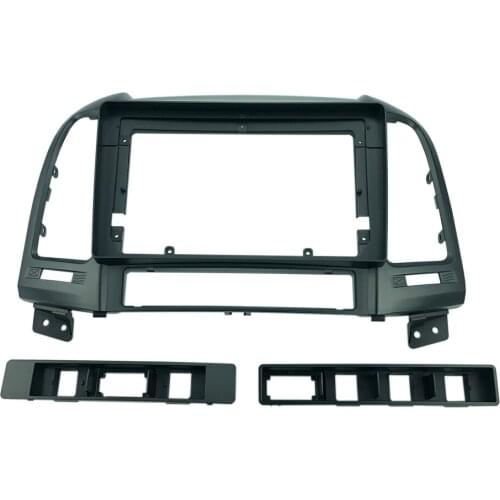 Car Radio Frame Kit for HYUNDAI Santa Fe IX45 Auto Stereo Dashboard Installation DVD GPS Mp5 Mount Plastic Panel Fascia+Cable