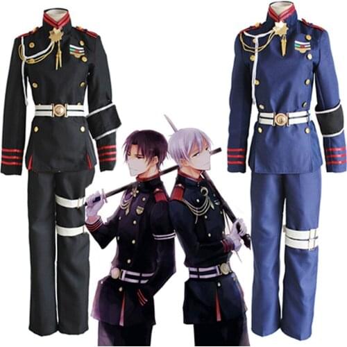 Anime Seraph Of The End: Vampire Reign Cosplay Costumes Guren Ichinose Cosplay Costume Halloween Owari No Seraph Shinya Hiiragi