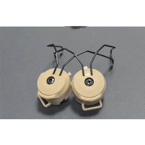 Hot Fma Ops Rock Climbing Peltor Sordin Headset -core Airsoft Capacete Arc Rail Fitter 2 Assembly Parts Preto Fg Fit Fittings