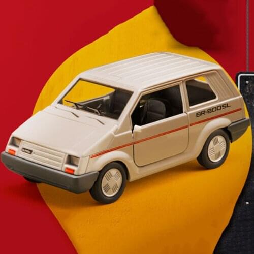 WELLLY Diecast 1:43 Scale Brazil Car Simulation Alloy Model Collectible Toy Car Decoration Gift Display Toys for Boys