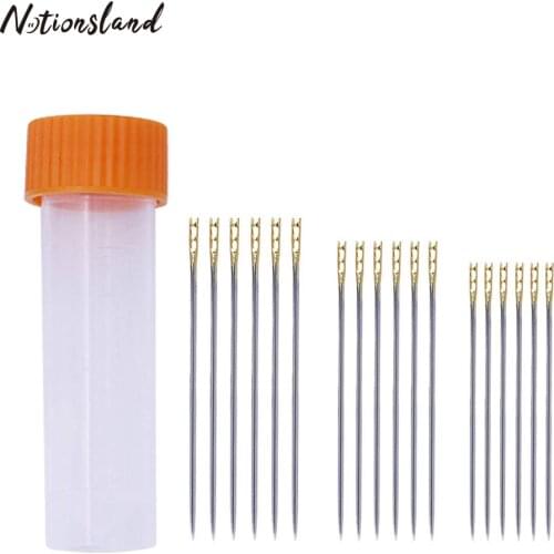 18pcs Hand Sewing Needles Pins Set Self Threading Needles for Needlework Repair Stitch DIY Assorted Needles Sewing Accessories