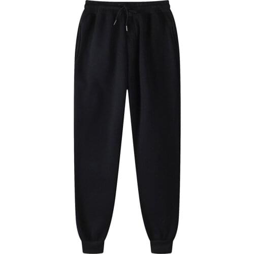 2021 New Solid Color Casual Pants Men Brand Mens Fashion Drawstring Full Length Pants Slim Harajuku Style Pencil Pants Male