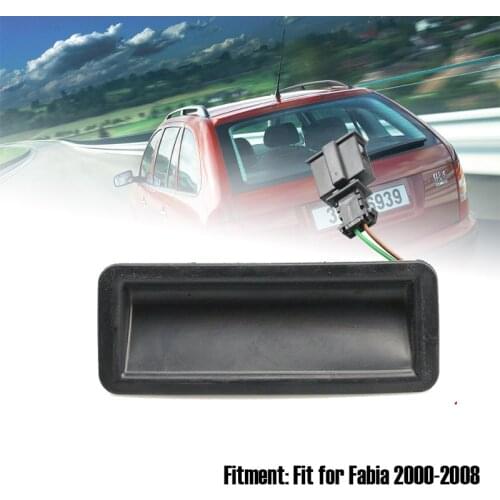 Car Trunk Lock Trunk Switch for Skoda Fabia 2000-2008 6Y0827574K 6Y0827574J