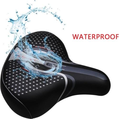 Electric Bicycle Cushion comfort saddle Soft Imitation Leather padding Cycling Electric Sports Wide And Comfortable Seat