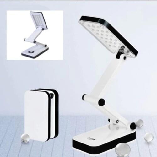 Desk Light ABS Shell 30 Creative Table Lamp Night Light LED 5W Foldable Foldable Portable Rechargeable SMD 4AAA/USB White Study