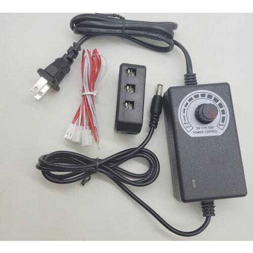 3-12v Changeable Power Supply, with 6 Output Ports adjustable power supply system Sand Table Railway/railroad/train Layout