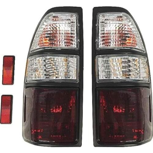 Tail Lights fits Toyota Land Cruiser PRADO 1996 1997 1998 1999 2000 2001 2002 Rear Lamps SET LEFT + RIGHT PAIR