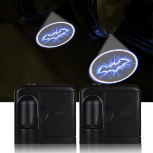 1pc Universal Car Door LED Shadow Projector Welcome Lights for Honda CRV Accord HR-V Vezel Fit City Civic Crider Odeysey