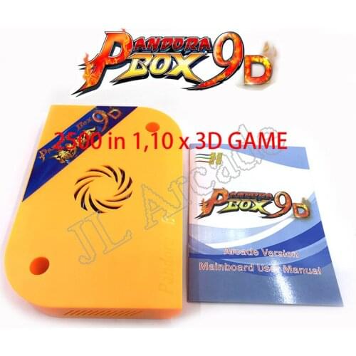 100% Pandora box 9D 2226 in 1 / 2500 in 1 arcade version HDMI VGA For arcade cabinet support 3P 4P game usb Gamepad 3D Games