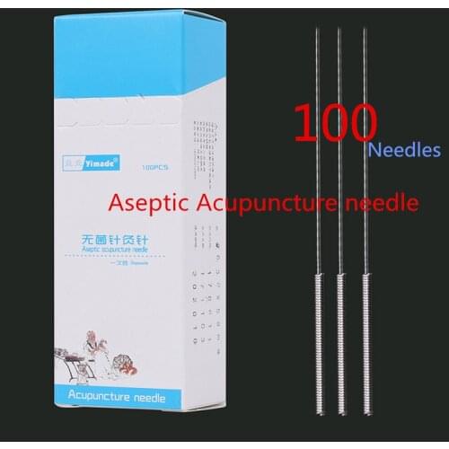1000 Medical Acupuncture Needle for Single Use Sterilizer Disposable Acupunctue Beauty Body Massage Needles Painless