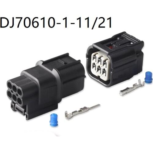 200Set 6 Pin Way HV HVG 040 Sumitomo Waterproof Auto Connector Plug Car Accelerator Pedal Male Female Socket 6188-4908 6189-7040