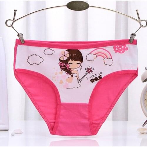 4 Pcs/lot Children Panties Girls' Briefs Female Child Underwear Baby Girl Cotton Panties Children Clothing