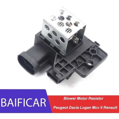 Baificar Brand New Genuine Fan Heater Blower Motor Resistor 255503792R R-80 F2182011 For Peugeot Dacia Logan Mcv II Renault