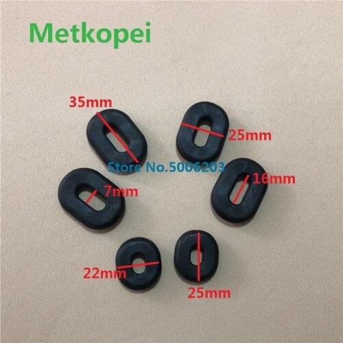 Motorcycle side cover rubber seal grommet pads for Honda 125cc CG125 ZJ125 XF125 CB125 CBT125 CM125